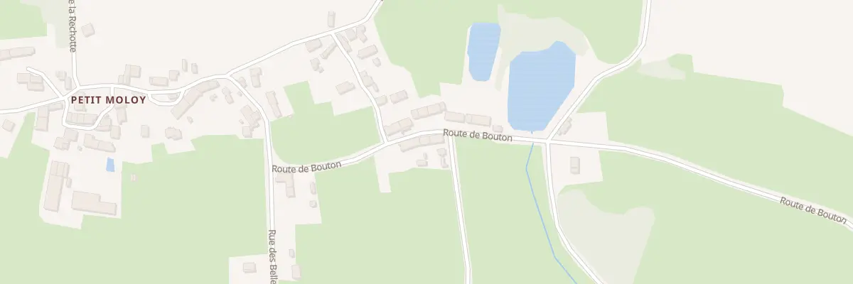 Plan du 10 Rte de Bouton à Saint-Léger-du-Bois