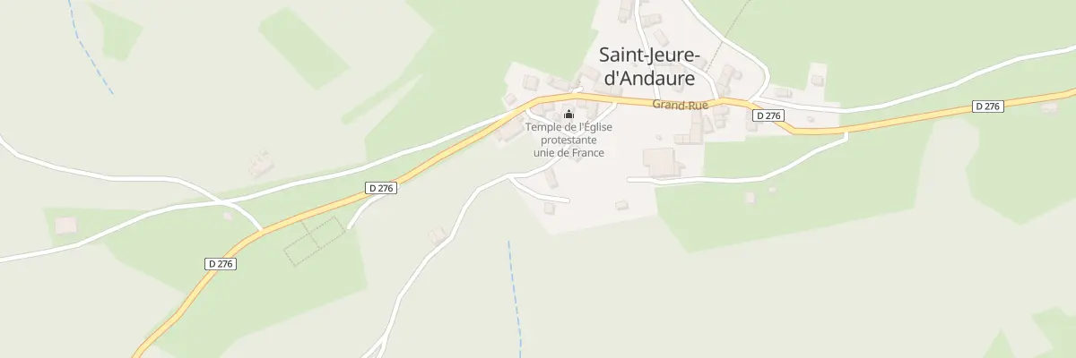 Plan du 5090 Le Village à Saint-Jeure-d’Andaure