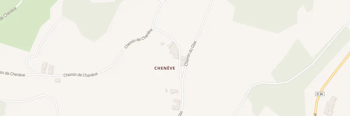 Plan du 65 Che de Chenève à Aveize
