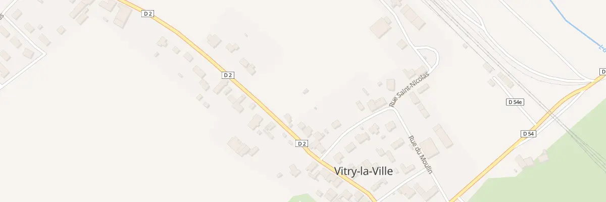 Plan du 20 Rue de Champagne à Vitry-la-Ville