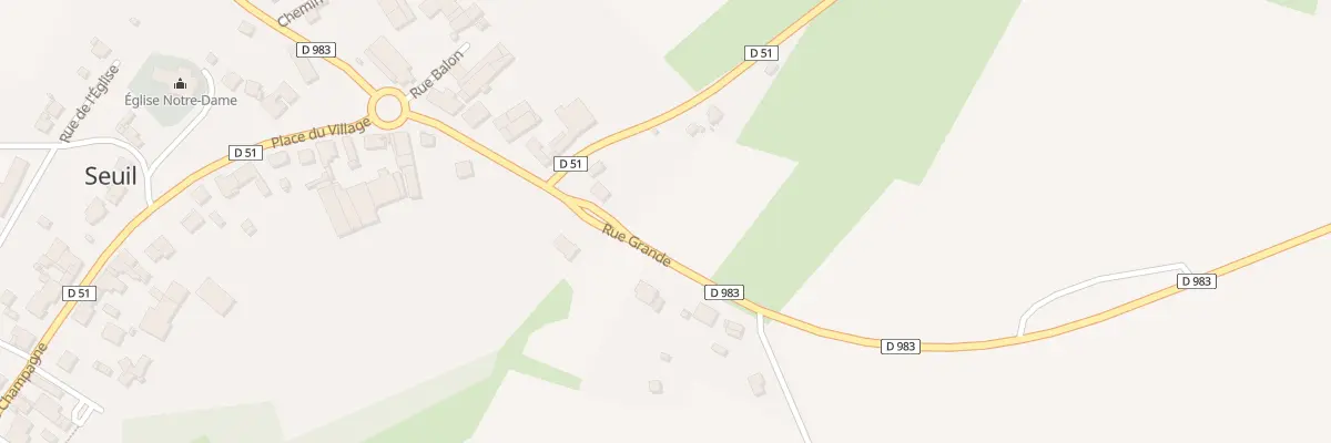 Plan du 27 Grande Rue à Seuil