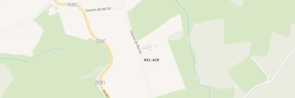 Plan du 5151 Bel Air à Verosvres