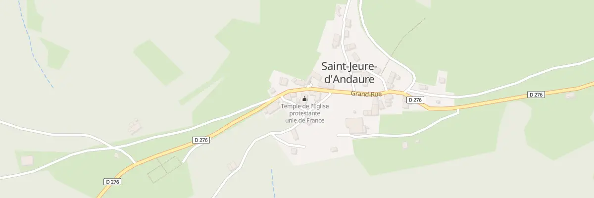 Plan du 5097 Le Village à Saint-Jeure-d’Andaure