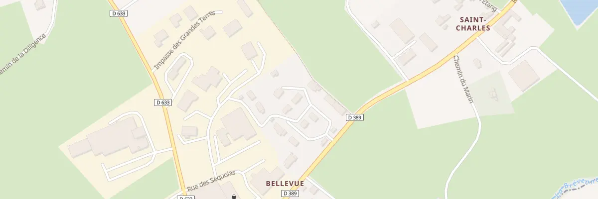 Plan du 165 Che du Belvédère à Souzy