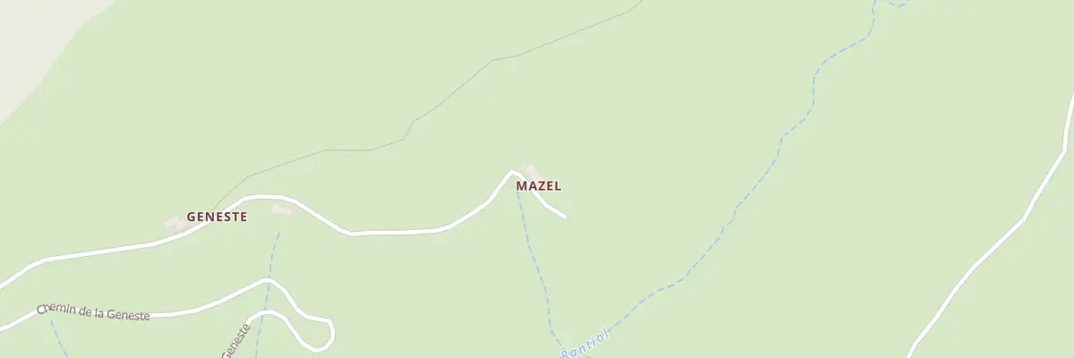 Plan du 5068 Mazel à Gourdon
