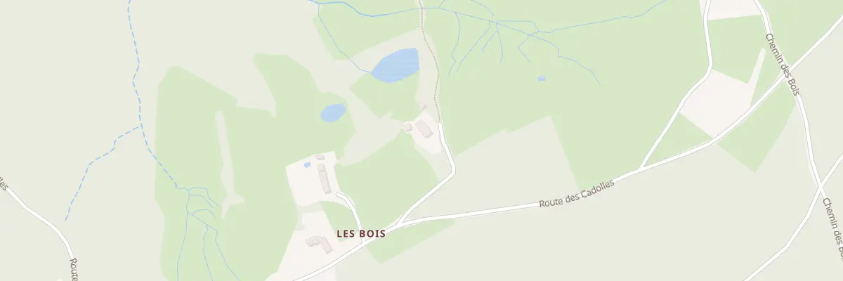 Plan du 1503 Rte des Cadolles à Propières