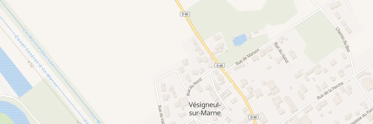 Plan du 1 Rue de Valnon à Vésigneul-sur-Marne