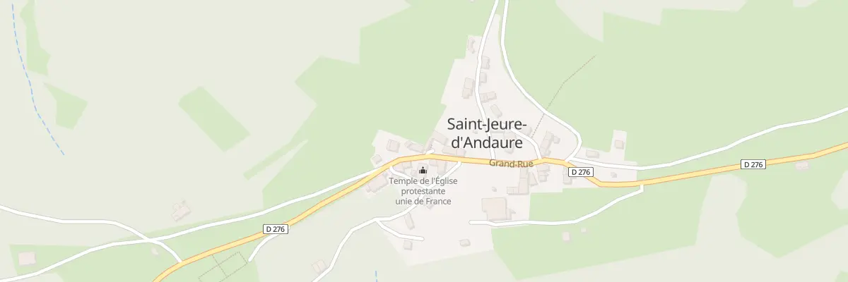 Plan du 5079A Le Village à Saint-Jeure-d’Andaure
