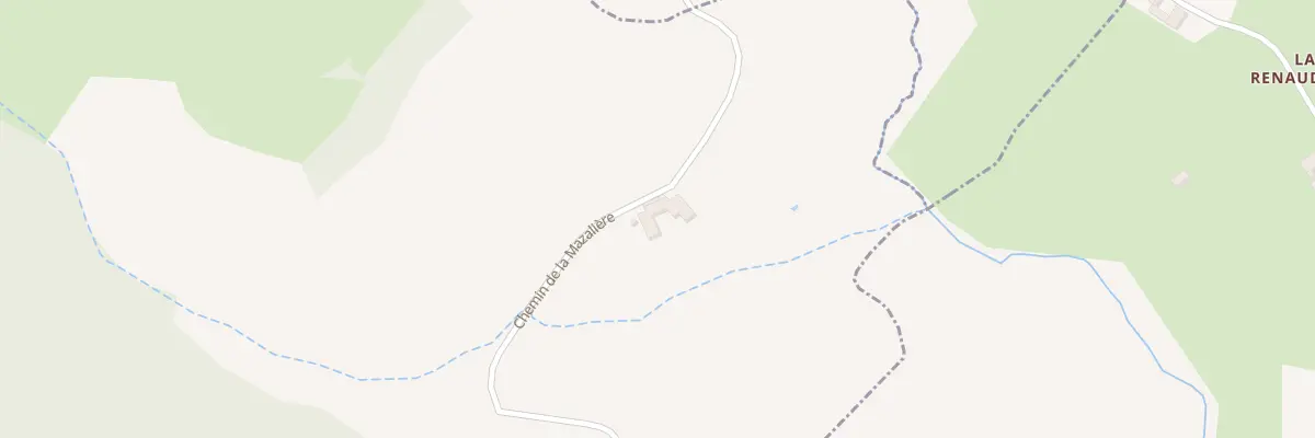 Plan du 610 Che de la Mazalière à Longessaigne