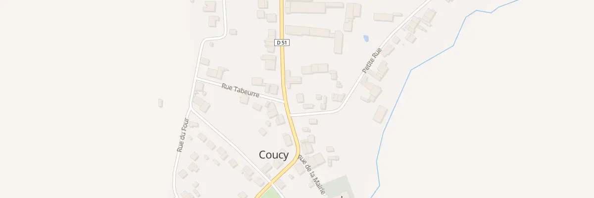 Plan du 5060 Le Village à Coucy