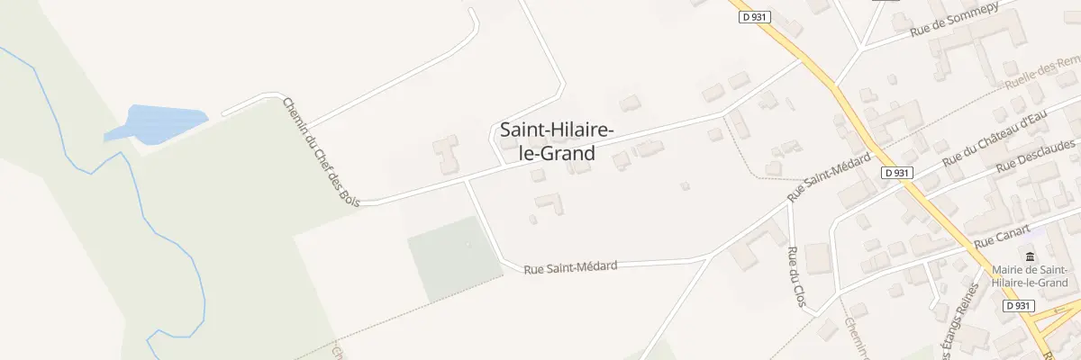 Plan du 17 Rue du Chef des Bois à Saint-Hilaire-le-Grand