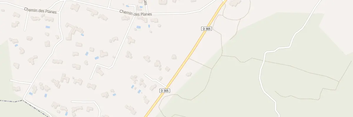 Plan du 5181 Les Planes à Saint-Siffret
