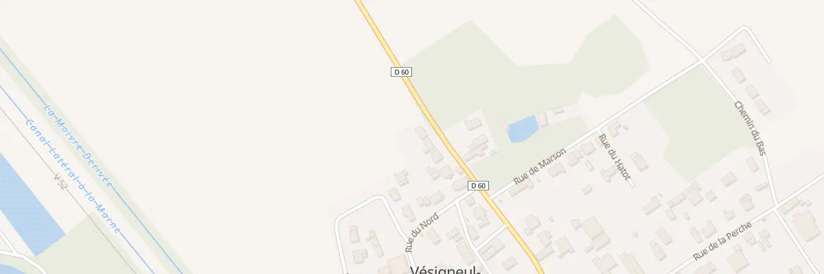 Plan du 5030 Chantecoq à Vésigneul-sur-Marne