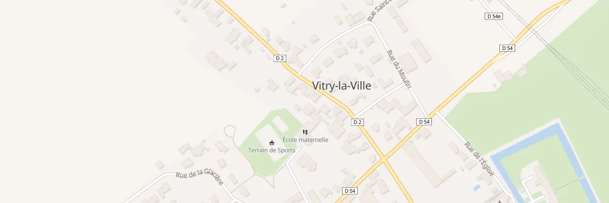 Plan du 11 Rue de Champagne à Vitry-la-Ville