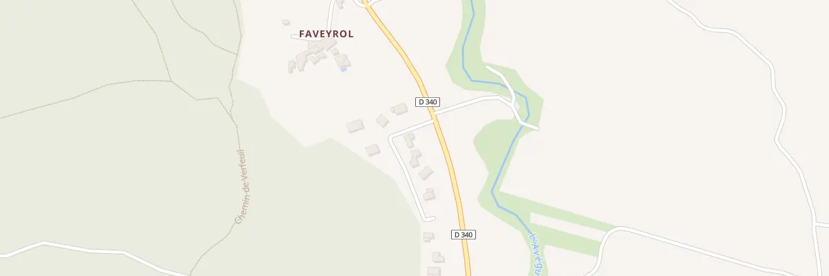 Plan du 71 Imp du Clos de Faveyrol à Verfeuil