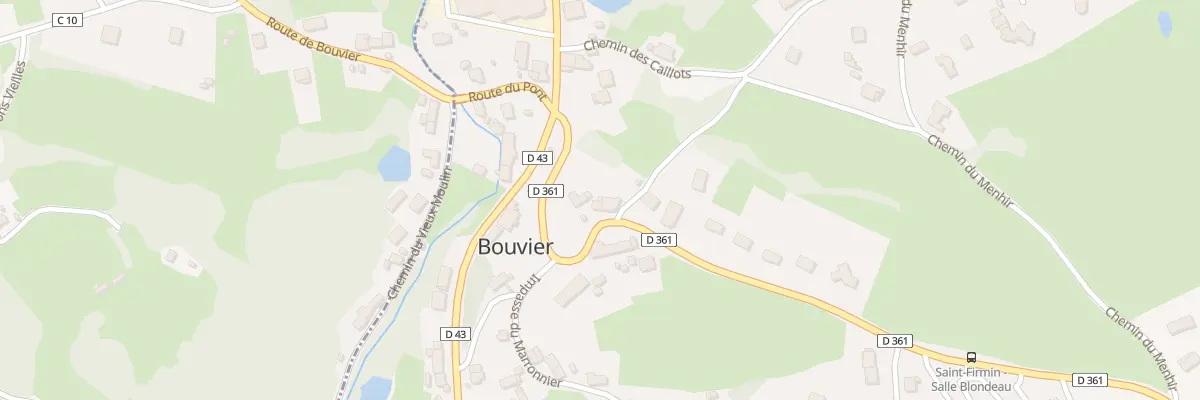 Plan du 341 Rte de Saint Firmin à Saint-Firmin