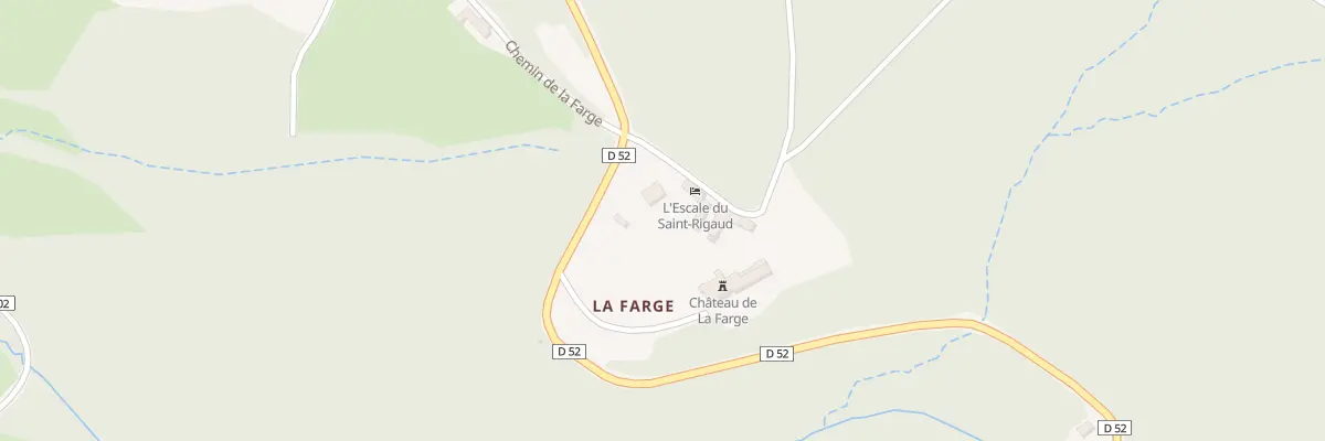 Plan du 3282 Rte du Saint-rigaud à Propières
