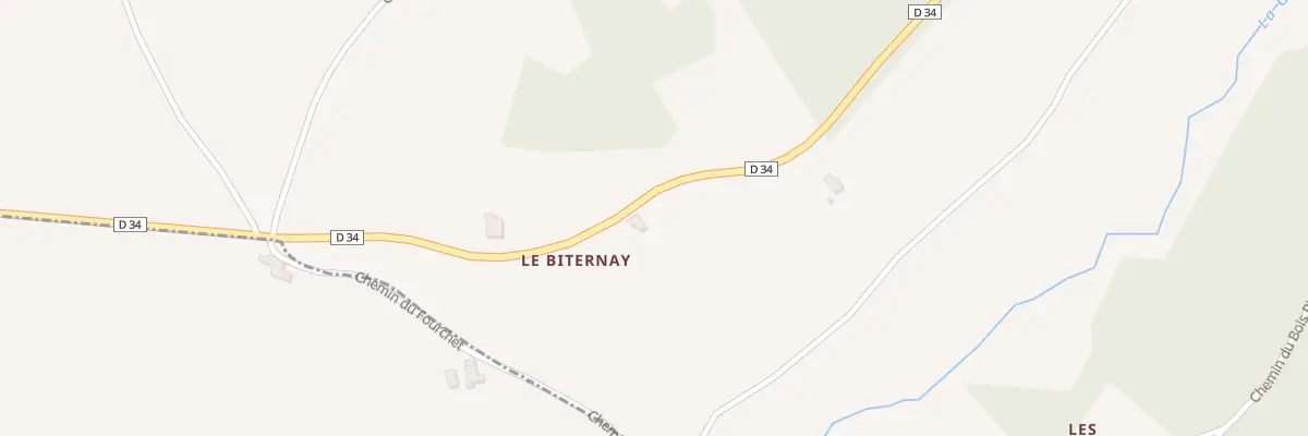 Plan du 2245 Rte de Grézieu le Marché à Aveize