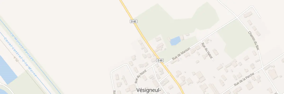 Plan du 11 Rte de Chalons à Vésigneul-sur-Marne