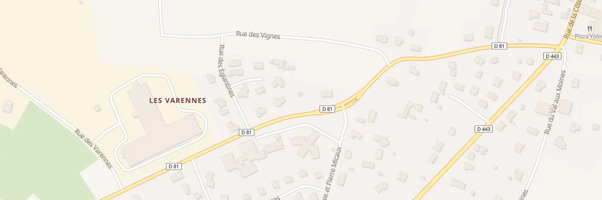 Plan du 4 Rue des Eglantines à Vendeuvre-sur-Barse