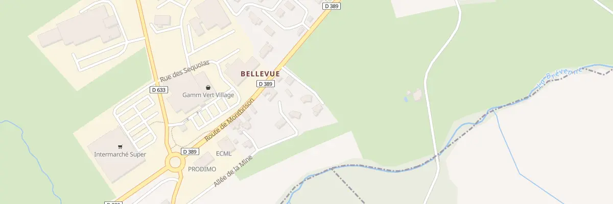 Plan du 1367 Rte de Montbrison à Souzy