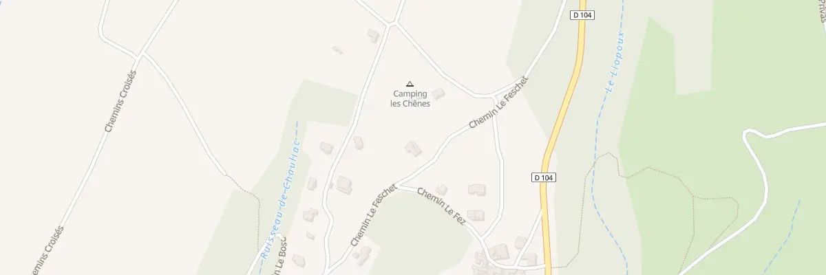 Plan du 659 Che Feschet à Vesseaux