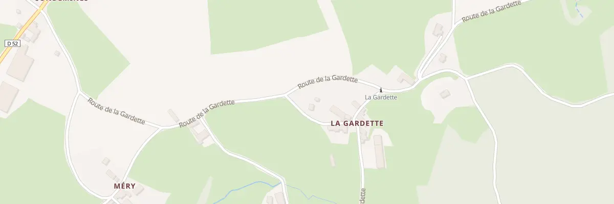 Plan du 53 All de la Gardette à Propières