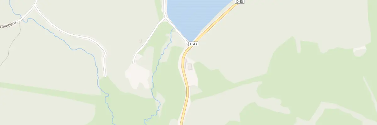 Plan du 493 Rte de Saint-Emiland à Saint-Firmin