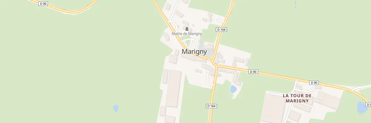 Plan du 5045 Le Bourg à Marigny