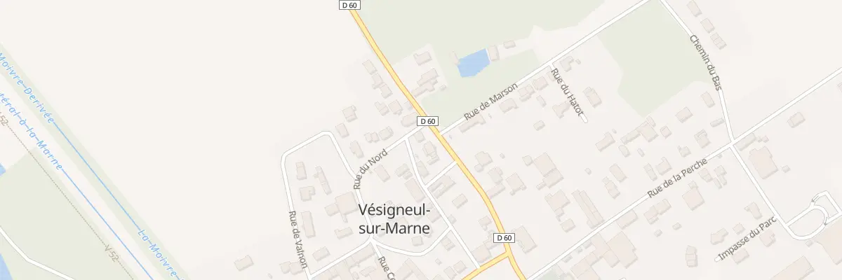 Plan du 4 Rue des Beguins à Vésigneul-sur-Marne