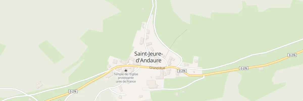 Plan du 5077 Le Village à Saint-Jeure-d’Andaure