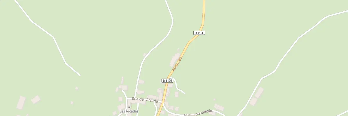 Plan du 7 Rue Avau à Sainte-Colombe-en-Auxois