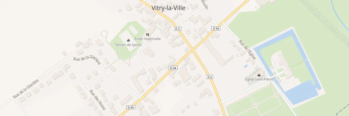Plan du 6 Rue de la Liberation à Vitry-la-Ville