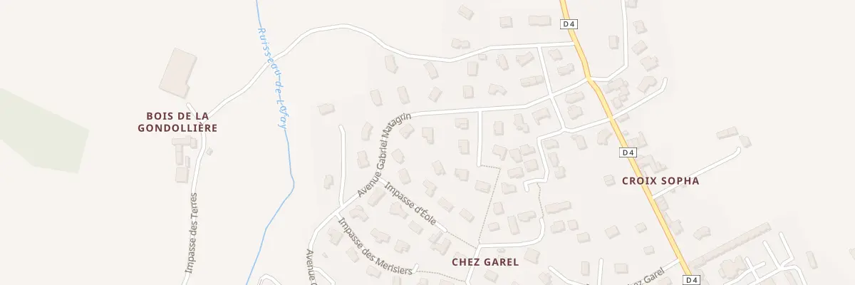 Plan du 5741 Lot Les Hauts de Chalier à Saint-Laurent-de-Chamousset