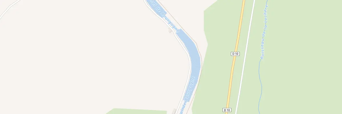 Plan du 5109 Courbes et La Chaume Miche à Pouillenay