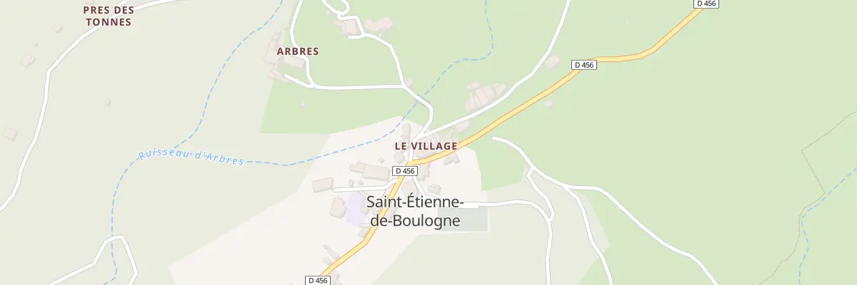 Plan du 5031 Le Village à Saint-Étienne-de-Boulogne