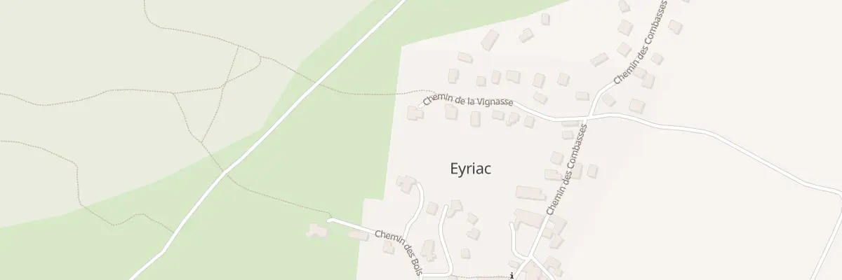 Plan du 205 Che de la Vignasse à Lussas