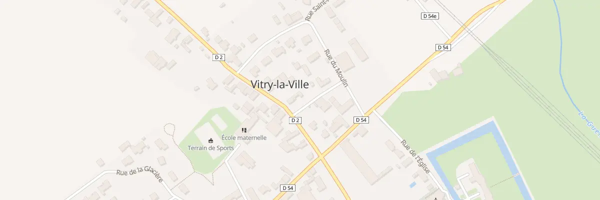 Plan du 8 Rue de Champagne à Vitry-la-Ville