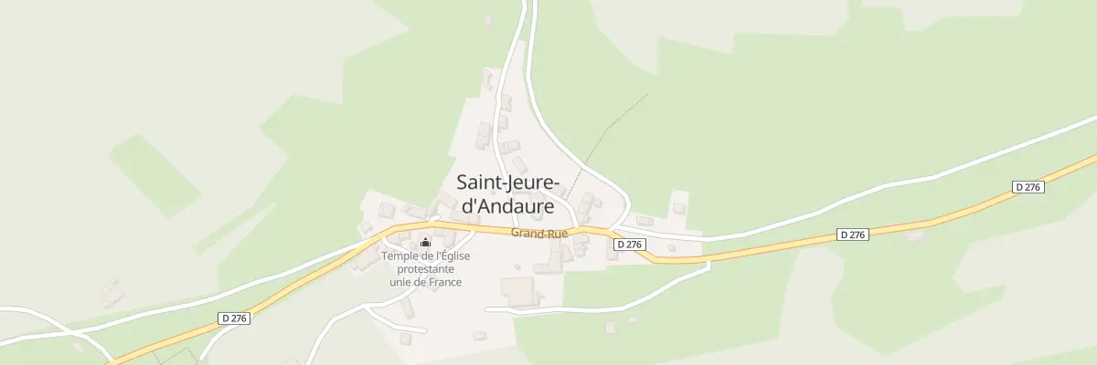 Plan du 5078 Le Village à Saint-Jeure-d’Andaure