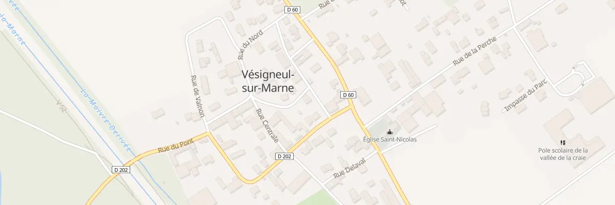 Plan du 3 Rue de France à Vésigneul-sur-Marne