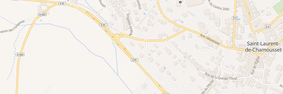 Plan du 5560 Pre Dallier à Saint-Laurent-de-Chamousset