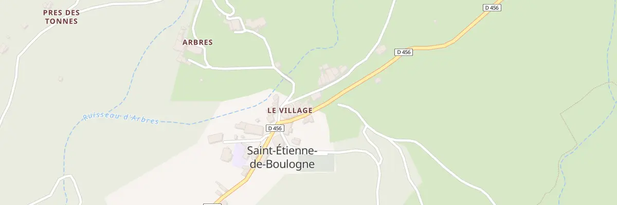 Plan du 5026 Le Village à Saint-Étienne-de-Boulogne