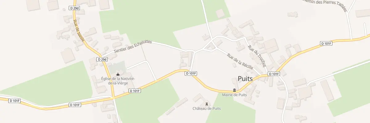 Plan du 19 Rue du Porche à Puits