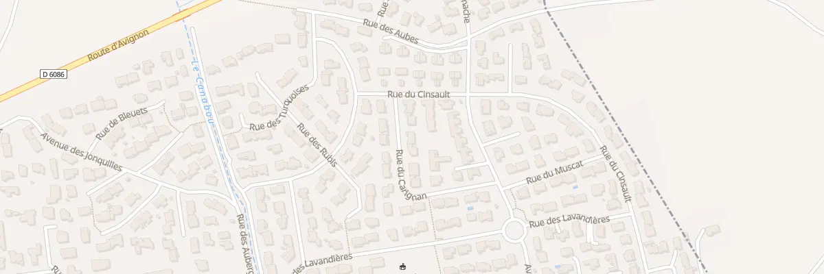 Plan du 14 Rue des Carignans à Marguerittes