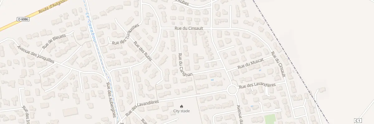 Plan du 10 Rue des Carignans à Marguerittes