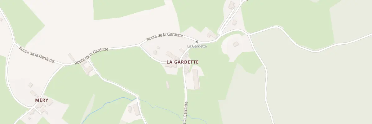 Plan du 137 All de la Gardette à Propières