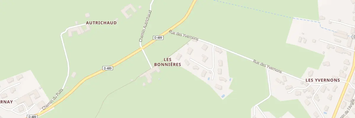 Plan du 195 All des Bonnieres à Souzy