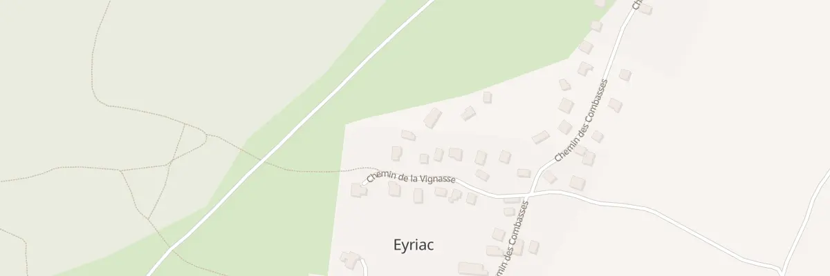 Plan du 172 Che de la Vignasse à Lussas