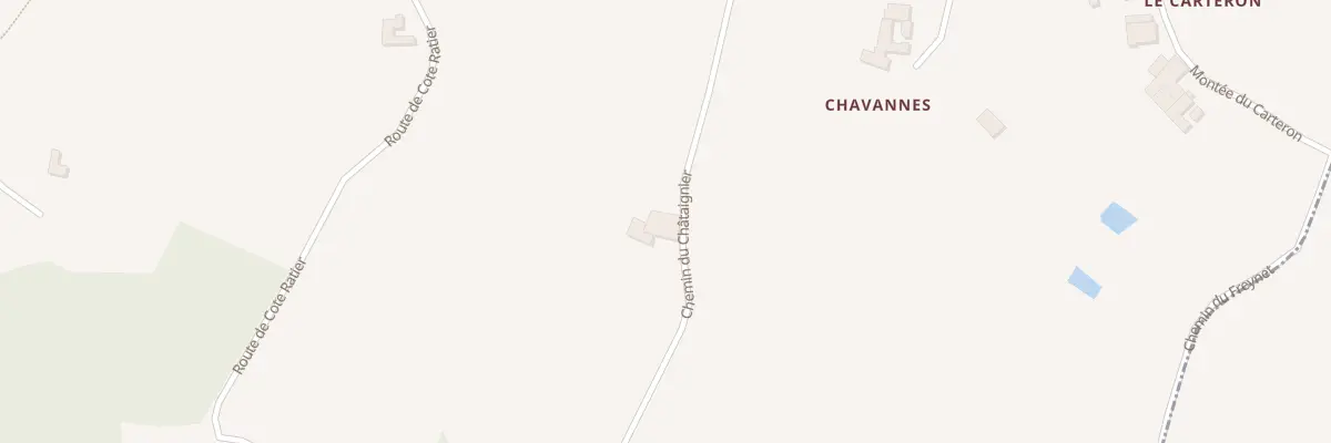 Plan du 5045 Le Pin à Châtelus