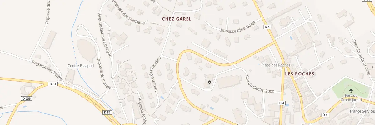 Plan du 5333 Chez Garel à Saint-Laurent-de-Chamousset